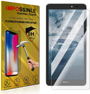 FCS Edge To Edge Screen Guard for Nokia C2 2nd Edition Front (Glossy)(Pack of 1)