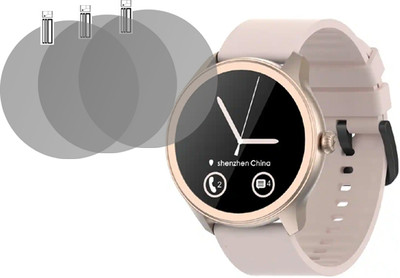 YCHROZE Edge To Edge Screen Guard for Fastrack Reflex Invoke(Pack of 3)