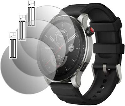 DOUMOF Nano Glass for AMAZFIT GTR 4 SCREEN GUARD(Pack of 3)