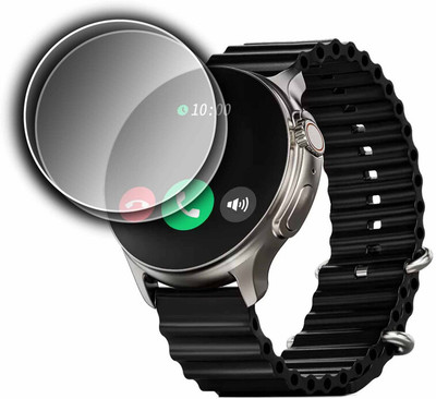 DOUMOF Edge To Edge Screen Guard for Boult CrownR Pro SMARTWATCH(Pack of 2)