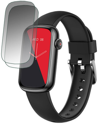 DOUMOF Edge To Edge Screen Guard for Fire Boltt Dawn SMARTWATCH(Pack of 2)