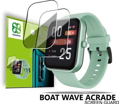FINCH Edge To Edge Screen Guard for BOAT WAVE ACRADE(Pack of 2)