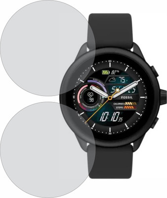 TELTREK Edge To Edge Screen Guard for Fossil Gen 6 Wellness Edition(Pack of 2)