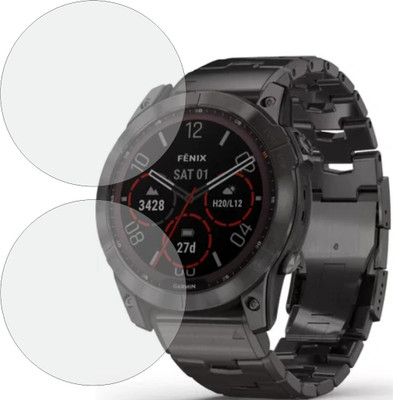TELTREK Edge To Edge Screen Guard for Garmin Fenix 7S Solar 42mm(Pack of 2)