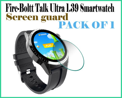 daffin Edge To Edge Screen Guard for Fire-Boltt Talk Ultra(Pack of 1)