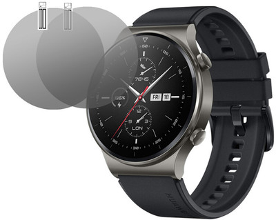 YCHROZE Edge To Edge Screen Guard for HUAWEI WATCH GT 2 Pro(Pack of 2)