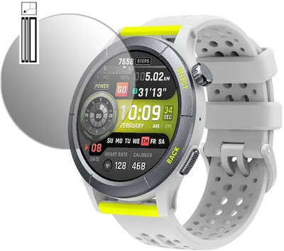 YCHROZE Edge To Edge Screen Guard for Amazfit Cheetah(Pack of 1)