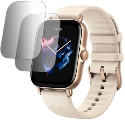 YCHROZE Edge To Edge Screen Guard for Amazfit GTS 3(Pack of 2)