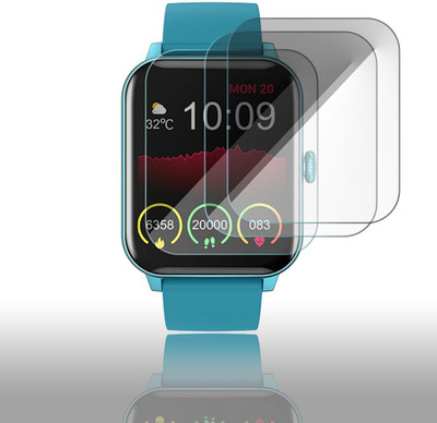 FCS Edge To Edge Screen Guard for Fire_Boltt Ninja Calling Smartwatch | Pack of 3(Pack of 3)