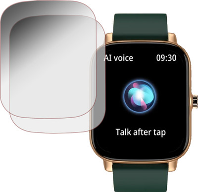 EJZATI Edge To Edge Screen Guard for NOISE COLORFIT VIVID CALL SMARTWATCH(Pack of 2)