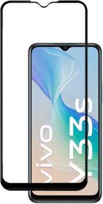 Tech Konnect Edge To Edge Screen Guard for Vivo Y33S, Vivo Y33S Tempered Glass,[Anti-Scratch, Air Bubble Proof] Vivo Y33S Tempered(Pack of 1)