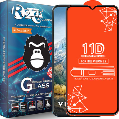 Roxel Edge To Edge Screen Guard for ITEL VISION 2S(Pack of 1)
