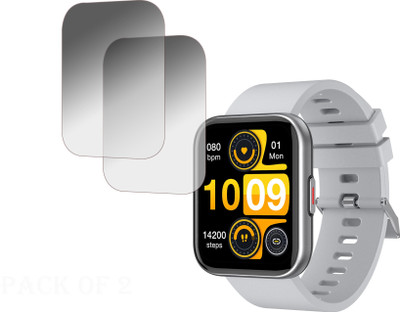 EJZATI Edge To Edge Screen Guard for FIRE BOLTT ASTRO SMARTWATCH(Pack of 2)