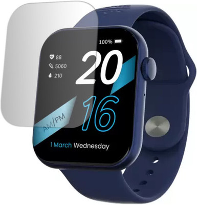 DOUMOF Edge To Edge Screen Guard for Cultsport Active T SMARTWATCH(Pack of 1)