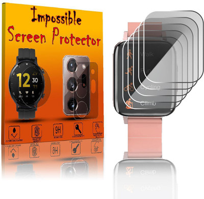 FCS Edge To Edge Screen Guard for AQFIT W6(Pack of 5)