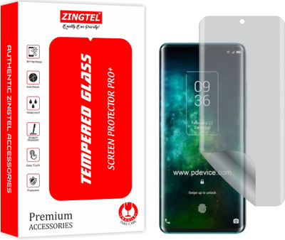 ZINGTEL Edge To Edge Screen Guard for TCL 10 Pro (Anti Glare Matte Nano Liquid Hydrogel Film)(Pack of 1)