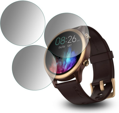 YCHROZE Edge To Edge Screen Guard for NoiseFit Evolve 3 1.43(Pack of 3)