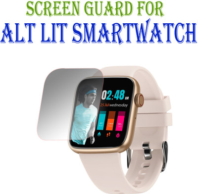 EJZATI Edge To Edge Screen Guard for ALT LIT SMARTWATCH(Pack of 1)