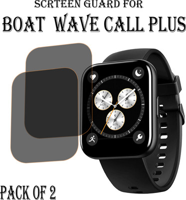EJZATI Edge To Edge Screen Guard for BOAT WAVE CALL PLUS SMARTWATCH(Pack of 2)