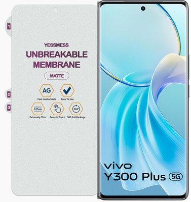 YessMess Edge To Edge Screen Guard for Vivo Y300+(Pack of 1)