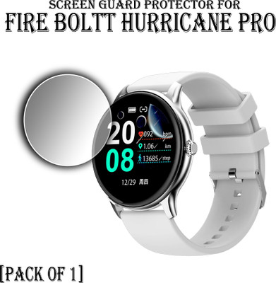 EJZATI Edge To Edge Screen Guard for FIRE BOLTT HURRICANE PRO SMARTWATCH SCREEN GUARD(Pack of 1)