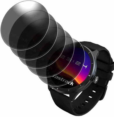 daffin Edge To Edge Screen Guard for Fastrack Revoltt FR2 smartwatch(Pack of 5)