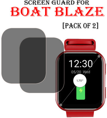 YCHROZE Edge To Edge Screen Guard for Boat Blaze(Pack of 2)