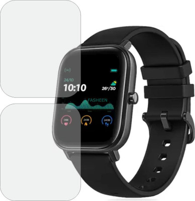 Fasheen Edge To Edge Screen Guard for PEBBLE PACE SMARTWATCH(Pack of 2)
