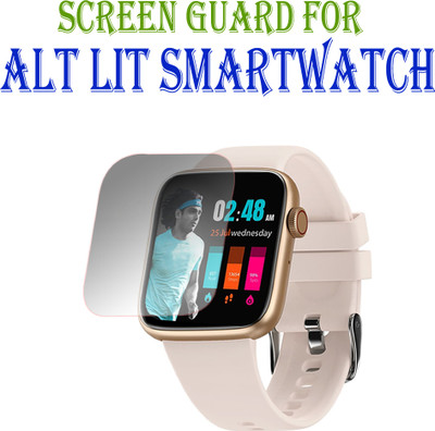 EJZATI Edge To Edge Screen Guard for ALT LIT SMARTWATCH(Pack of 1)