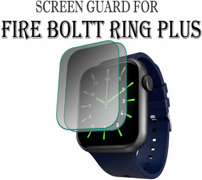 YCHROZE Edge To Edge Screen Guard for Fire-Boltt Ring Plus 1.91(Pack of 2)