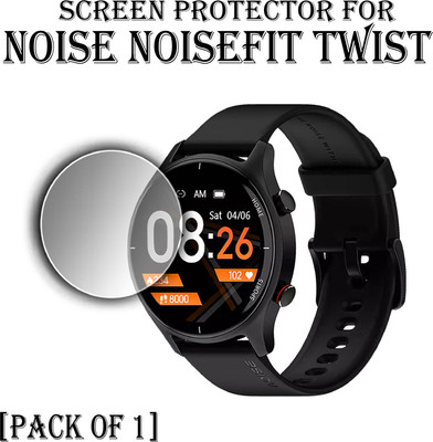 ejzatex Edge To Edge Screen Guard for NOISE NOISEFIT TWIST SMARTWATCH(Pack of 1)