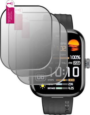 daffin Edge To Edge Screen Guard for Noise ColorFit Ultra 3 Luminary Smartwatch(Pack of 3)