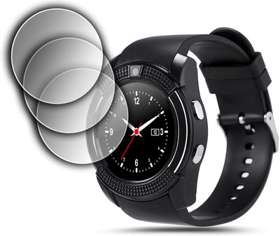 ejzatex Edge To Edge Screen Guard for SYARA XCQ_165U_V8 SMARTWATCH(Pack of 3)