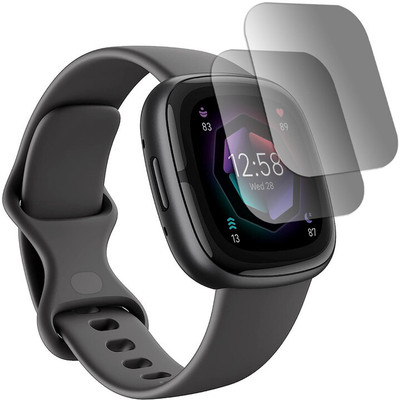 hirdesh Edge To Edge Screen Guard for Fitbit Sense 2(Pack of 2)