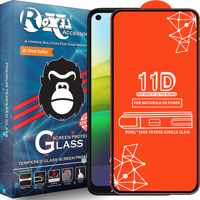 Roxel Edge To Edge Screen Guard for MOTOROLA G9 POWER(Pack of 1)