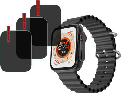 EJZATI Edge To Edge Screen Guard for FIRE BOLTT SUPERNOVA SMARTWATCH(Pack of 3)