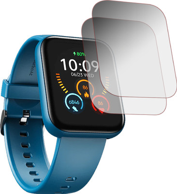 EJZATI Edge To Edge Screen Guard for BOAT WAVE CALL PLUS SMARTWATCH SCREEN GUARD(Pack of 2)