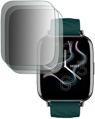 hirdesh Edge To Edge Screen Guard for boAt Wave Prime 47(Pack of 3)