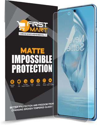 FIRST MART Edge To Edge Screen Guard for OnePlus 12R 5G, One Plus 12R 5G, 1+ 12R 5G, OnePlus 12R, ( Not a Tempered Glass, it’s a Matte Nano Fiber Guard)(Pack of 1)