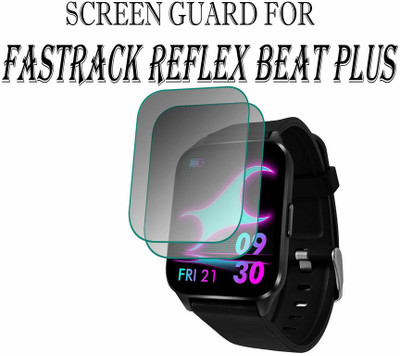YCHROZE Edge To Edge Screen Guard for Fastrack Reflex Beat+ 1.69(Pack of 2)