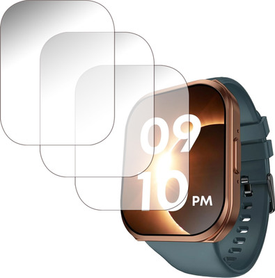 EJZATI Edge To Edge Screen Guard for FASTRACK LIMITLESS FS1 PLUS SMARTWATCH, SCREEN GUARD(Pack of 3)