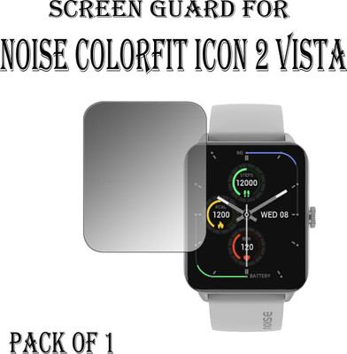 ejzatex Edge To Edge Screen Guard for NOISE COLORFIT ICON 2 VISTA SMARTWATCH(Pack of 1)