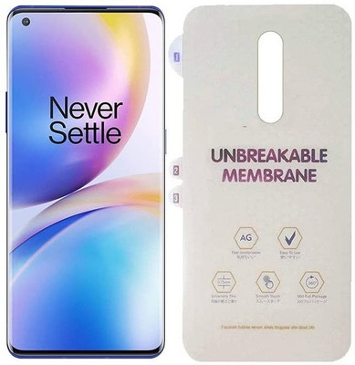VOSKI Edge To Edge Screen Guard for OnePlus 8 Unbreakable Back Edge to Edge Protection Matte Screen Guard(Pack of 1)