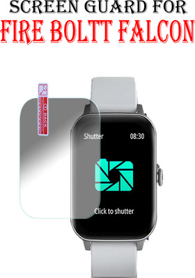 EJZATI Edge To Edge Screen Guard for FIRE BOLTT FALCON SMARTWATCH(Pack of 1)