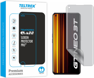 TELTREK Edge To Edge Screen Guard for Realme GT Neo3T 5G (Nano Liquid Anti Glare Matte)(Pack of 1)