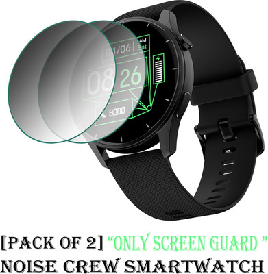 ejzatex Edge To Edge Screen Guard for NOISE CREW SMARTWATCH(Pack of 2)