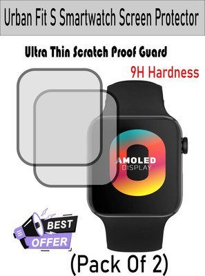 Gangtok Hub Edge To Edge Screen Guard for Urban Fit S 1-1389(Pack of 2)