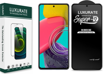 LUXURATE Edge To Edge Screen Guard for OnePlus Nord CE 3 5G(Pack of 1)