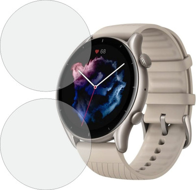Mobling Edge To Edge Screen Guard for Amazfit Gte 3(Pack of 2)