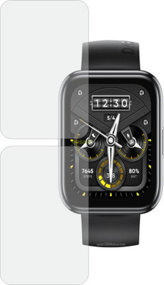 MOBART Edge To Edge Screen Guard for REALME WATCH 2 PRO(Pack of 2)